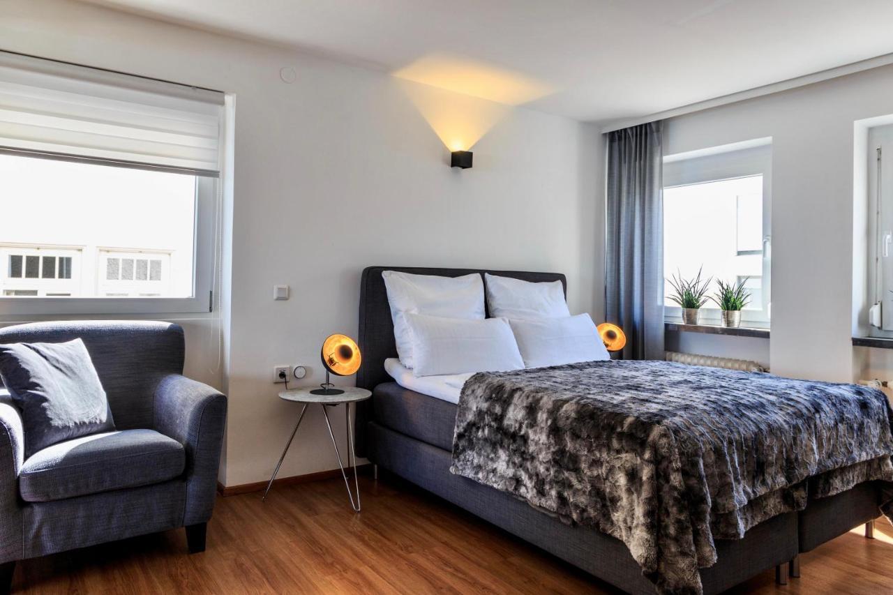 Auszeit Apartment Lakeside Mit Privatstrand Friedrichshafen Bagian luar foto